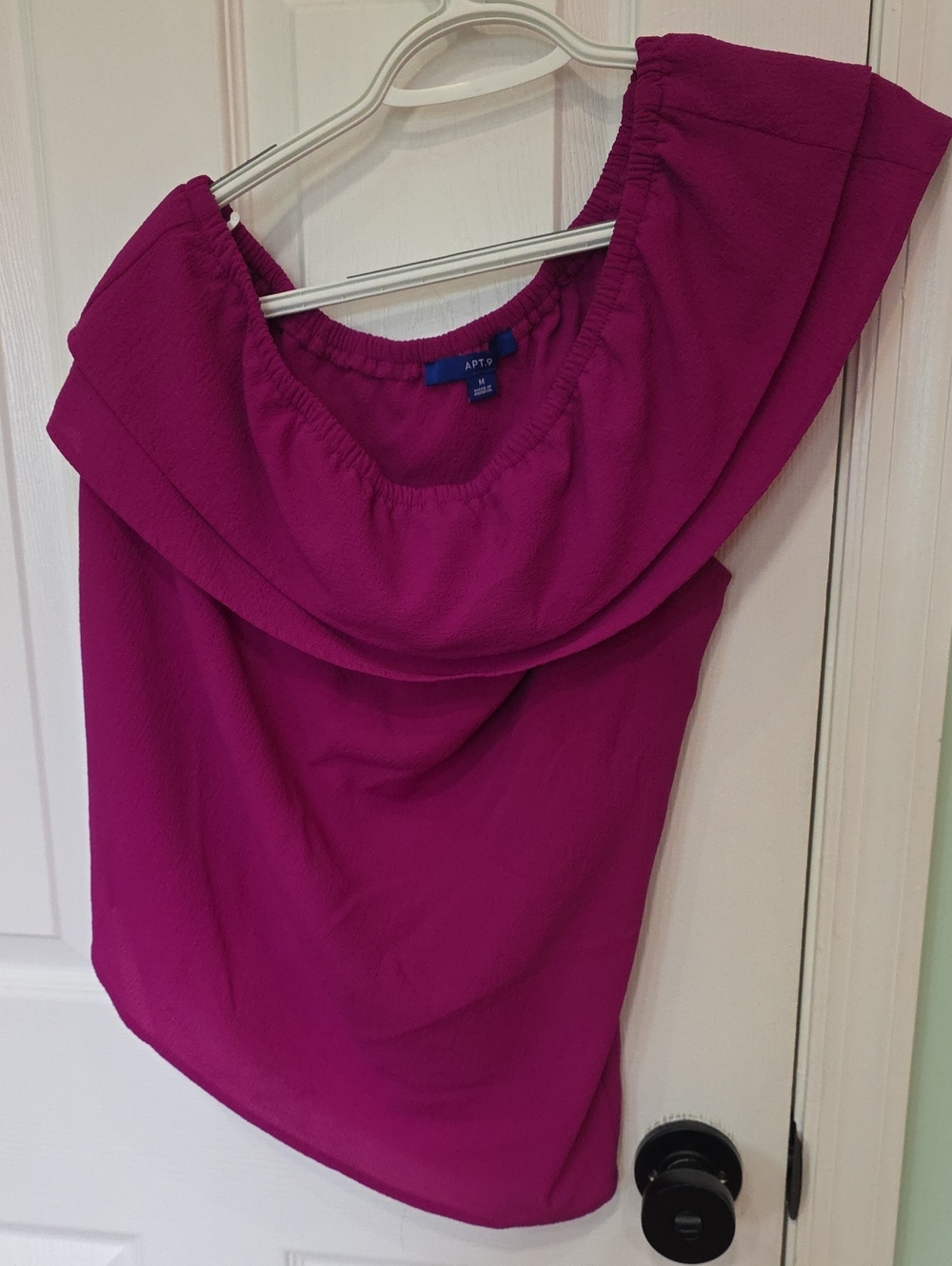 Apt. 9 Fuchsia Off-Shoulder Camisole